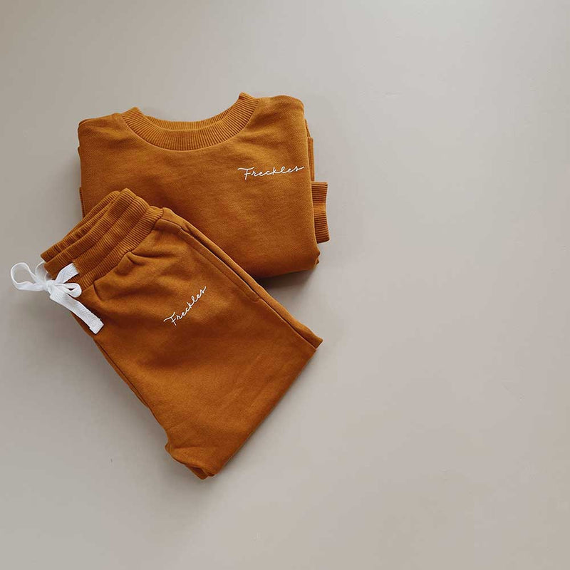 Billie Unisex Tracksuit TOPS | Ochre