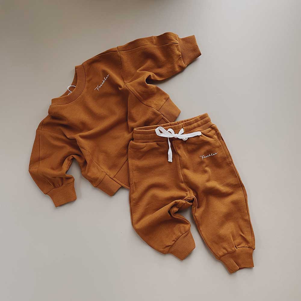 Billie Unisex Tracksuit PANTS | Ochre