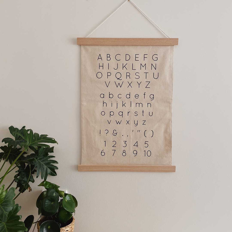 Alphabet & Numbers Banner | Large