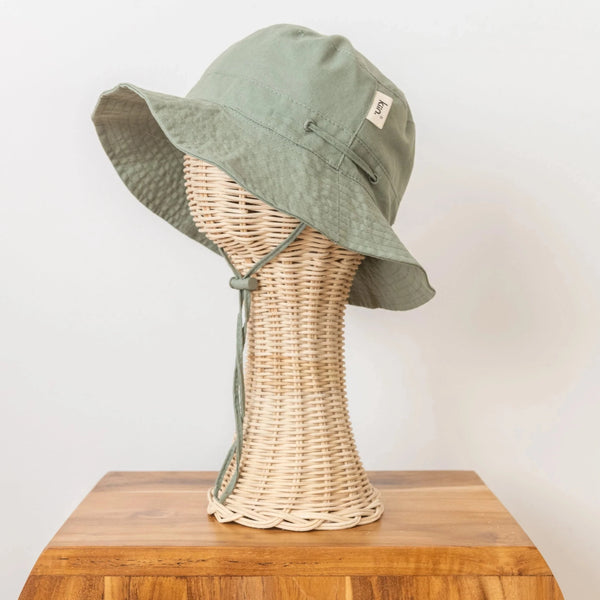 Cotton Sun Hat l Eucalyptus