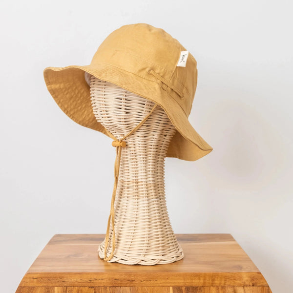 Cotton Sun Hat l Golden Tan