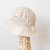 Cotton Sun Hat l Oatmeal