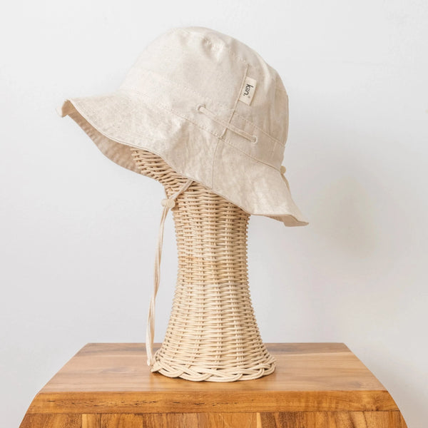 Cotton Sun Hat l Oatmeal