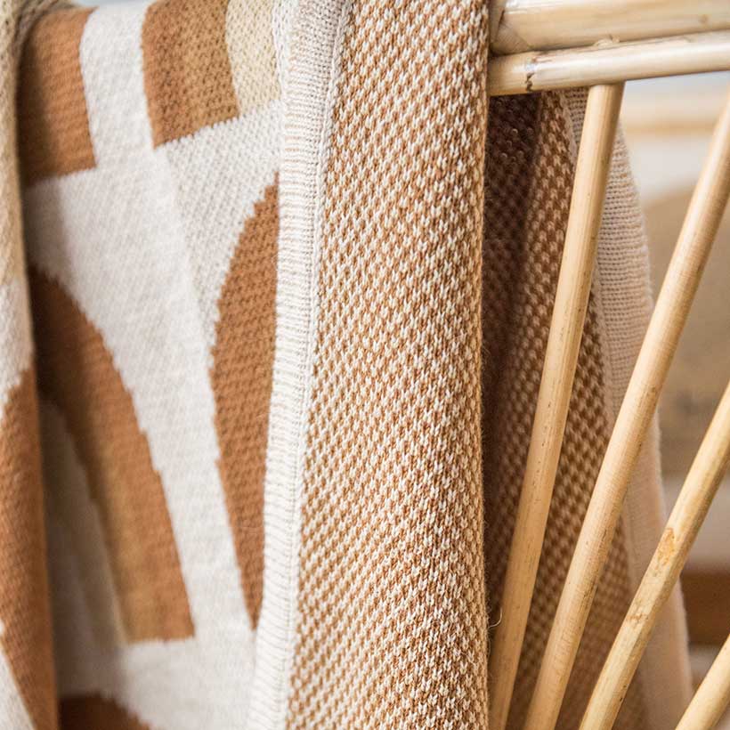 Rainbow Organic Cotton Blanket